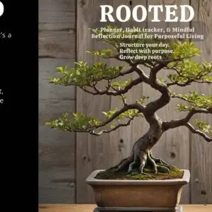 ROOTED morning ritual journal cover